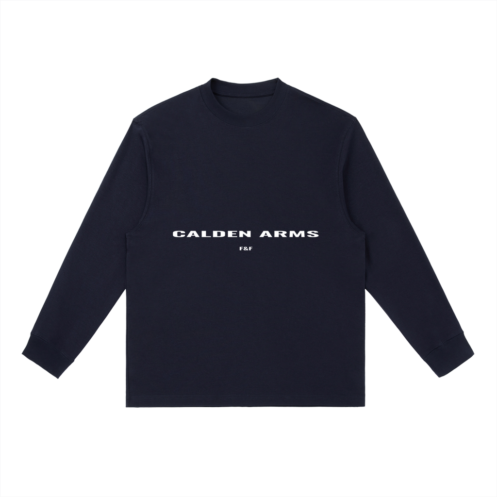 Essential Crewneck Long-Sleeve - Navy