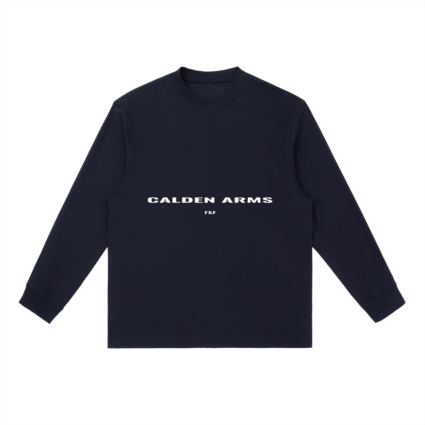Essential Crewneck Long-Sleeve - Navy