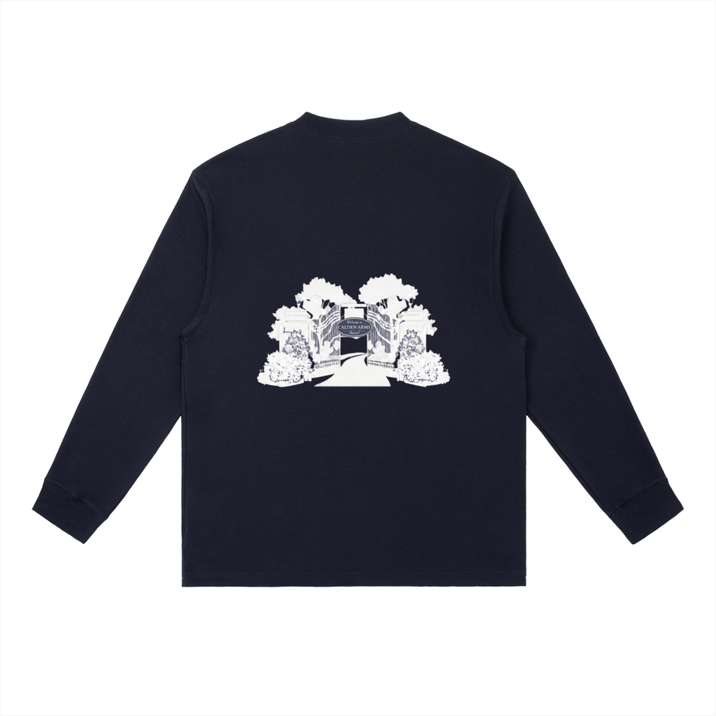 Essential Crewneck Long-Sleeve - Navy