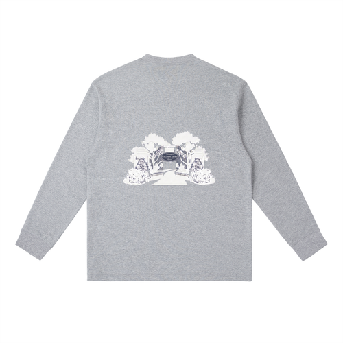 Essential Crewneck Long-Sleeve - Grey