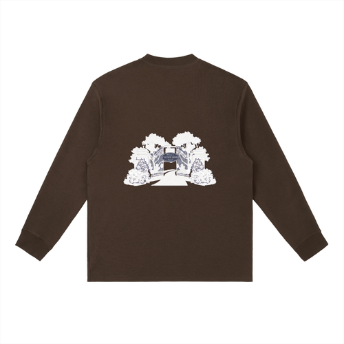 Essential Crewneck Long-Sleeve - Coffee